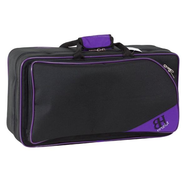 Estuche Trompeta HB102 Mochila Ortola Negro Vivo Morado