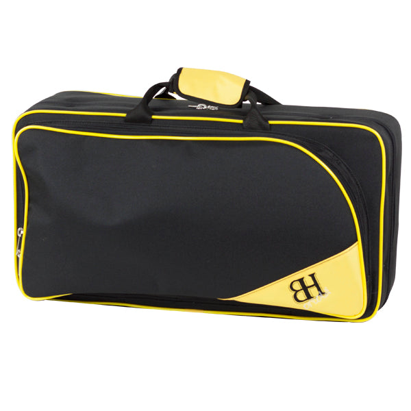 Estuche Trompeta HB102 Mochila Ortola Negro Vivo Amarillo