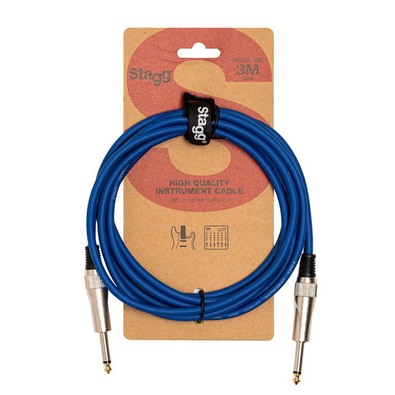 Cable Audio Stagg Jack 3m S-Series SGC3DL CBL