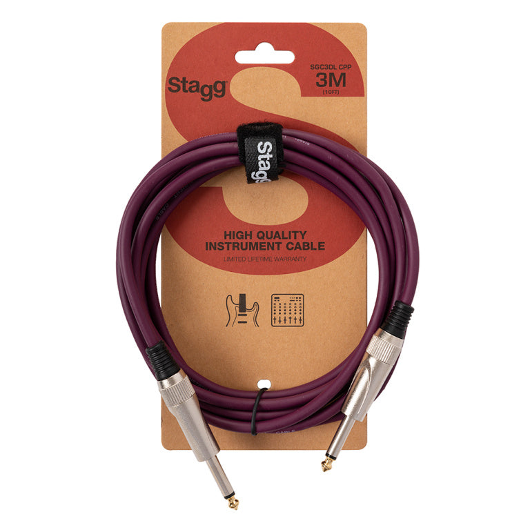 Cable Audio Stagg Jack 3m S-Series SGC3DL CPP