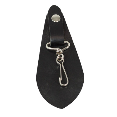 Colgador Corneta Piel Ortola Negro