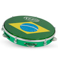 Pandeiro ABS P/Brasil Izzo 10" Verde Ref. IZ3438