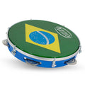 Pandeiro ABS P/Brasil Izzo 10" Azul Ref. IZ3438