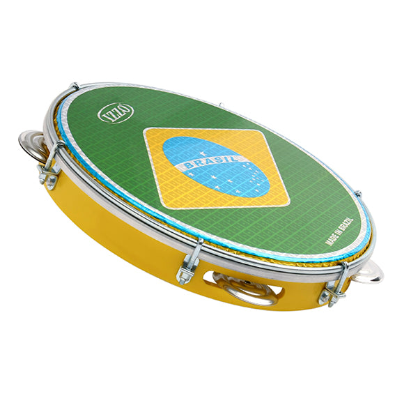 Pandeiro ABS P/Brasil Izzo 10" Amarillo Ref. IZ3438