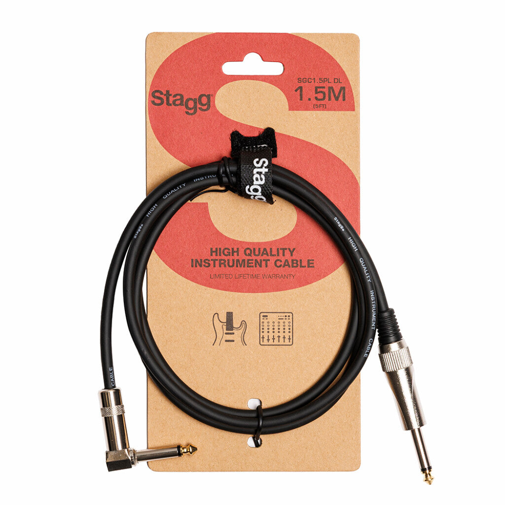 Cable Instrumento Acodado Stagg 1,5m - vista 8
