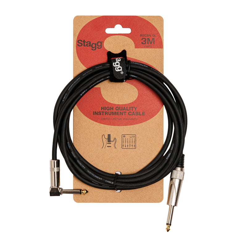 Cable Audio Stagg Jack 3m S-Series SGC3PL DL