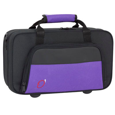 Estuche Clarinete Rectangular Ortola Ref. 8410 FSH Negro Morado