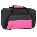 Estuche Clarinete Rectangular Ortola Ref. 8410 FSH Negro Fucsia