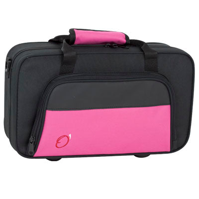 Estuche Clarinete Rectangular Ortola Ref. 8410 FSH Negro Fucsia