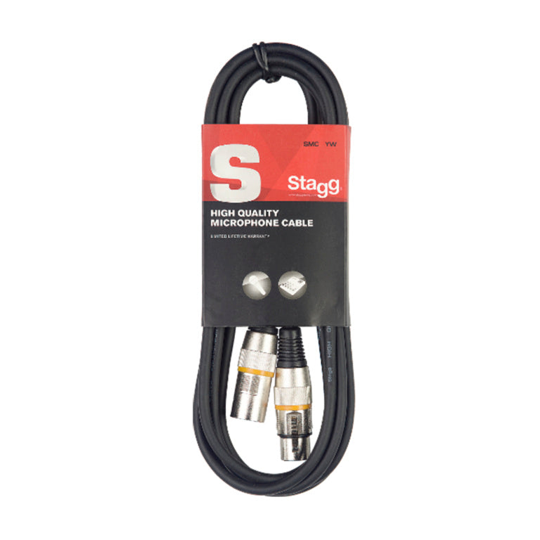 Cable Audio Stagg XLR 1m S-Series SMC1 YW
