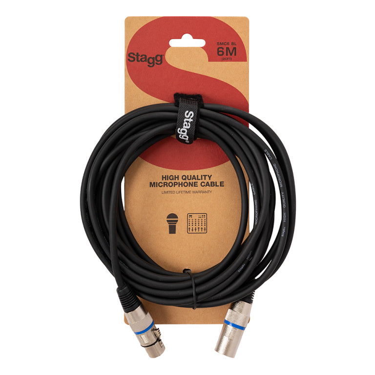 Cable Audio Stagg XLR 6m S-Series SMC6 BL