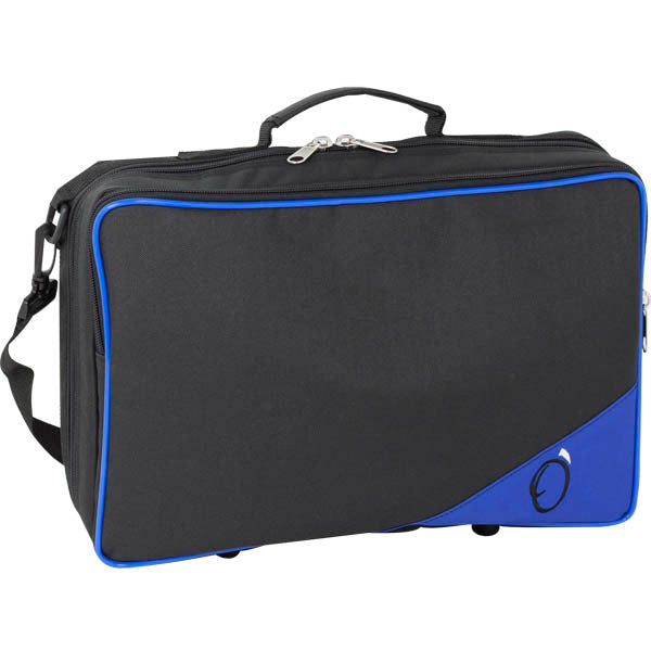 Funda para Estuche Clarinete Ortola Ref. 99 Mochila Negro Vivo Azul