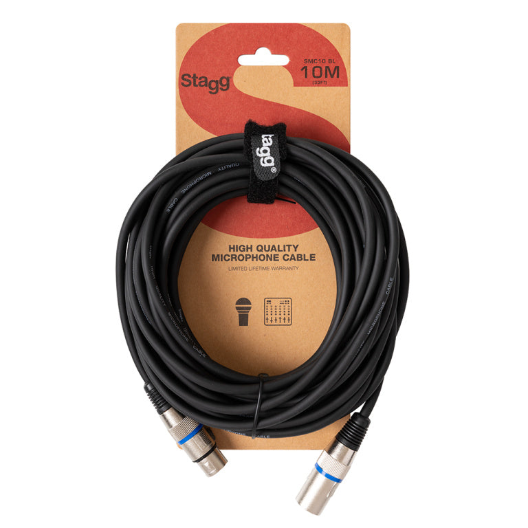 Cable Audio Stagg XLR 10m S-Series SMC10 BL