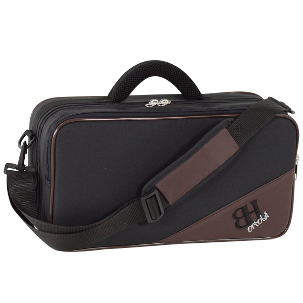 Estuche Clarinete Mib Requinto Ortola Ref. HB198 Mochila Negro Vivo Marron