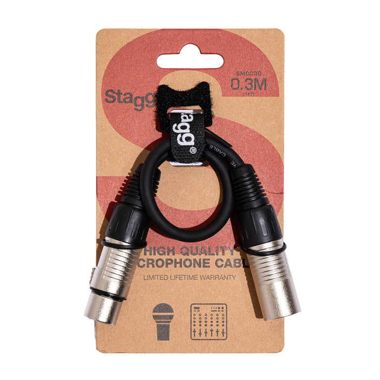 Cable Audio Stagg XLR 30cm S-Series SMC030