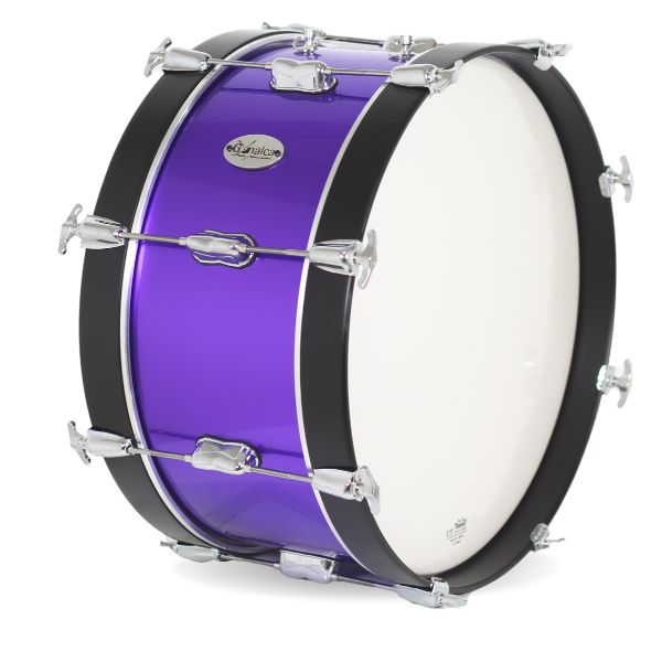 Bombo Marcha Standar Gonalca 45x20 cm Cover Morado Ref. 04085