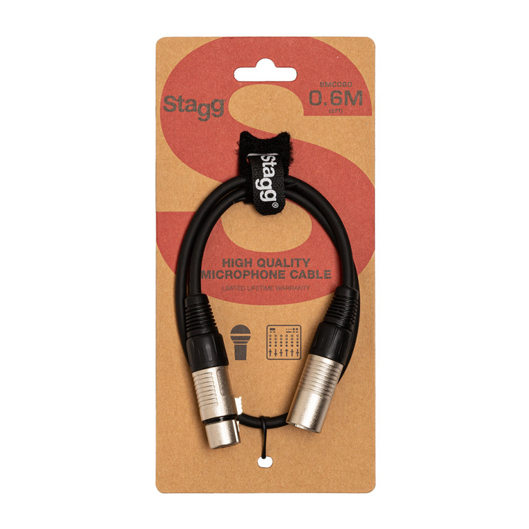 Cable Audio Stagg XLR 60cm S-Series SMC060