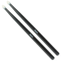 Baqueta Tambor Bola Nylon Duro Par Gonalca Negro Pintado Ref. 02081