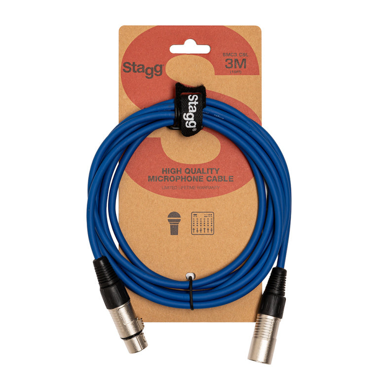 Cable Audio Stagg XLR 3m S-Series SMC3 CBL