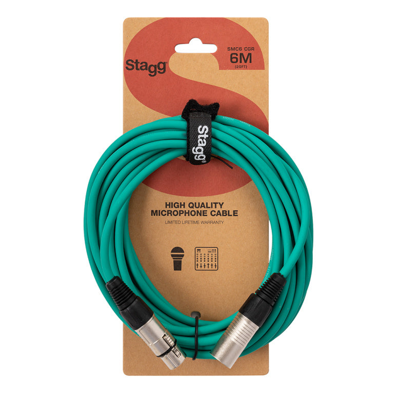 Cable Audio Stagg XLR 6m S-Series SMC6 CGR