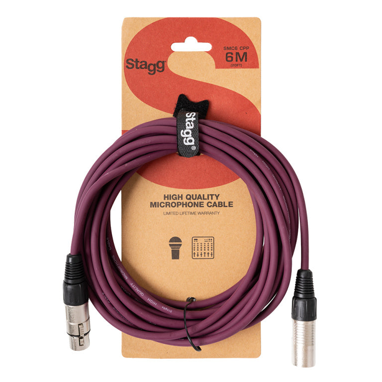 Cable Audio Stagg XLR 6m S-Series SMC6 CPP