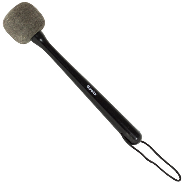 Maza Bombo Timbal Fieltro Mango Correa Gonalca Negro Pintado Ref. 02642