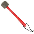 Maza Bombo Timbal Fieltro Mango Correa Gonalca Rojo Pintado Oscuro Ref. 02642