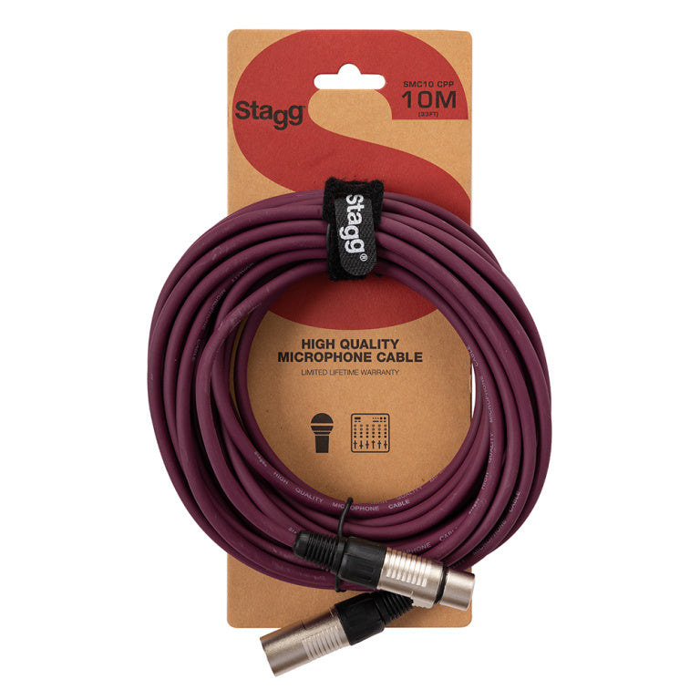 Cable Audio Stagg XLR 10m S-Series SMC10 CPP