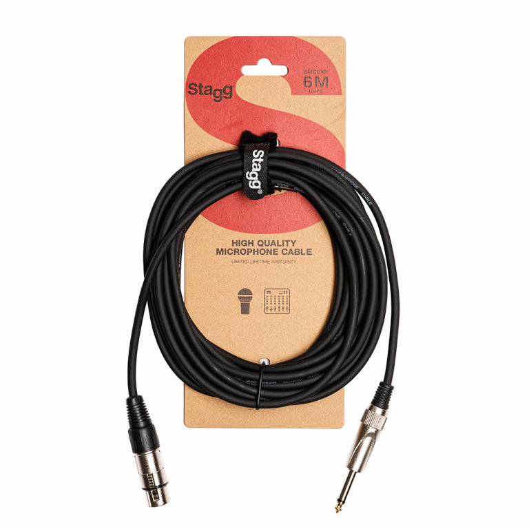 Cable Audio Stagg XLR - Jack 6m S-Series SMC6XP
