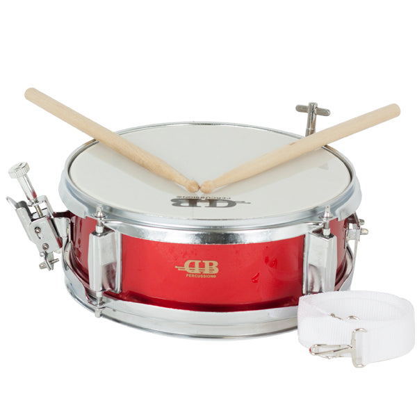 Caja Infantil DB Percussion 10x4 4 Div Abedul Bordonera Externa Rojo Ref. db1100