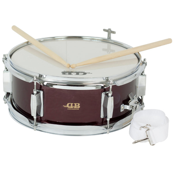 Caja Infantil DB Percussion 12x5 6 Div Abedul Bordonera Externa Rojo Vino Ref. db1090