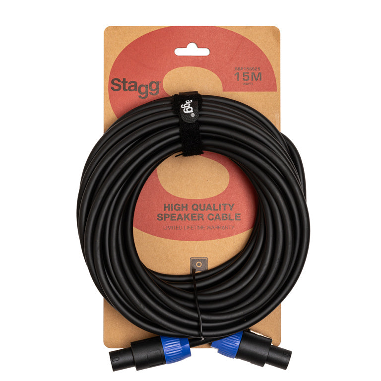 Cable Altavoz Stagg 15m S-Series SSP15SS25