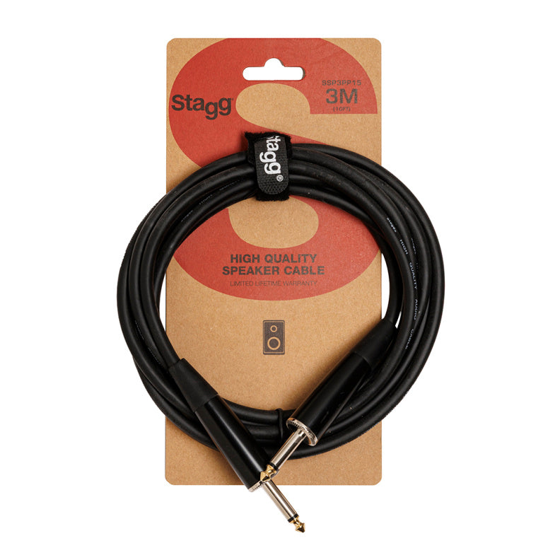 Cable Instrumento Stagg Jack 3m S-Series SSP3PP15