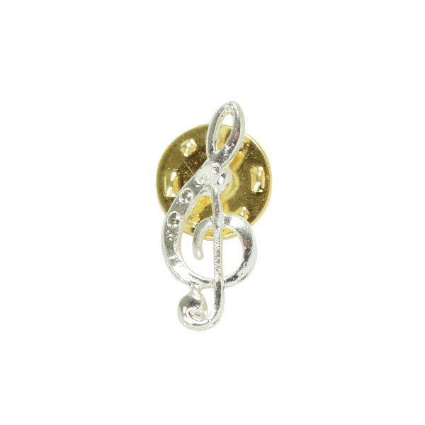Pin Clave de Sol FTP016 Ortola Plata