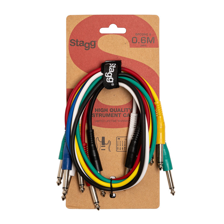 Cable Instrumento Stagg Jack 60cm SPC060 E