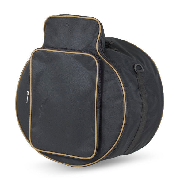 Funda Redoblante 42X25 cms Caja China Plana (Colores) Mochila Ortola Negro Vivo Marron