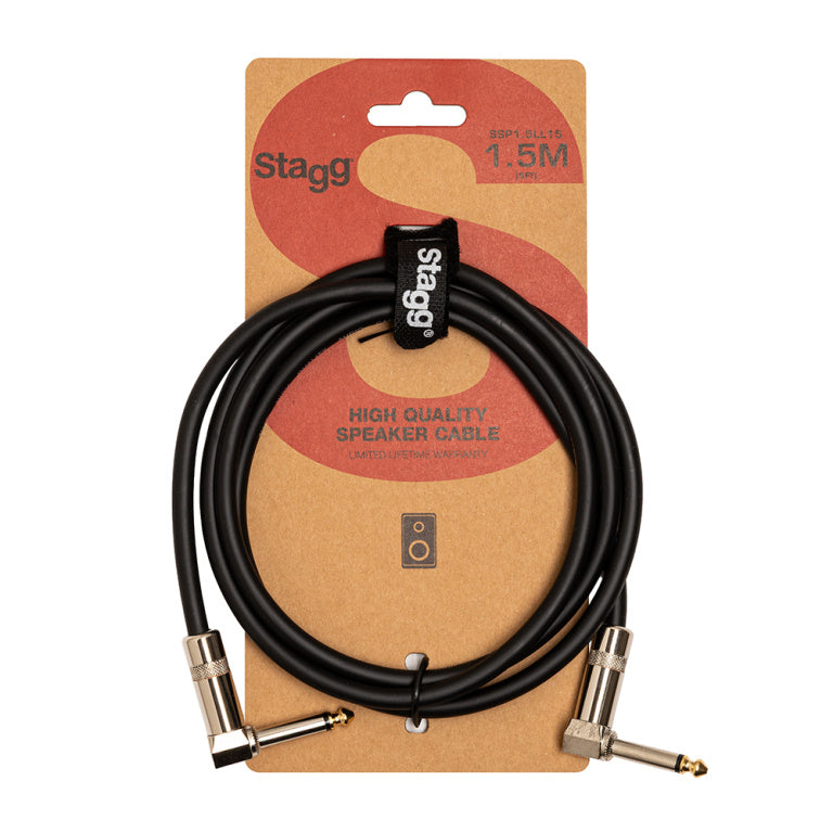 Cable Instrumento Stagg Jack 1.5m S-Series SSP1,5LL15