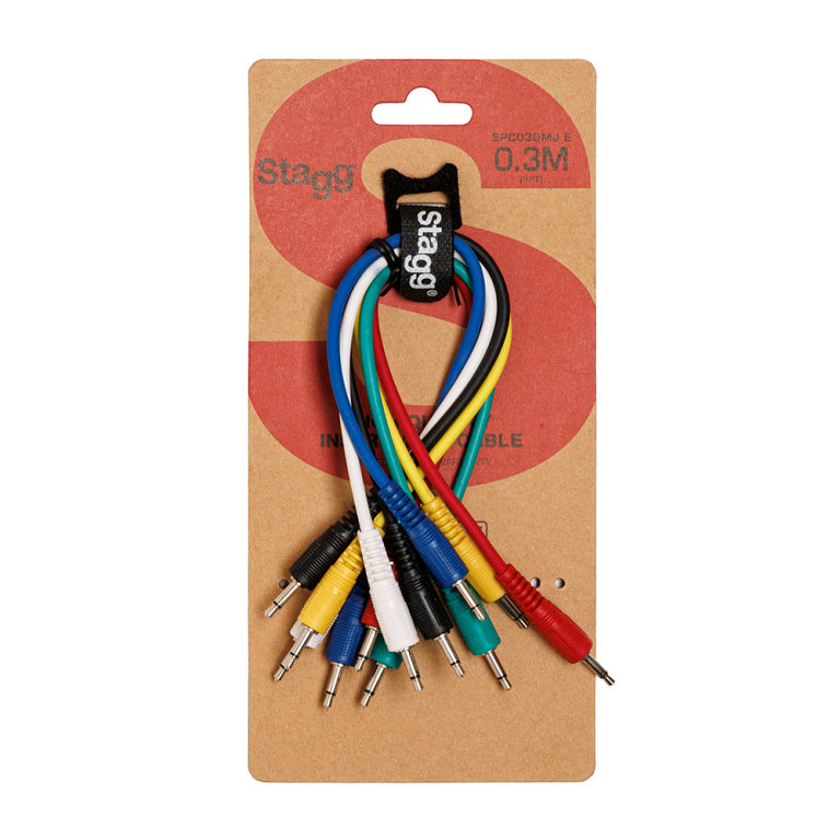 Cable Instrumento Stagg Mini Jack 30cm SPC030MJ E
