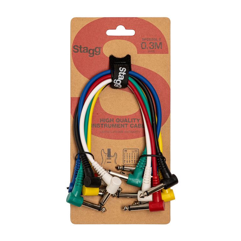 Cable Instrumento Stagg Jack 30cm SPC030L E