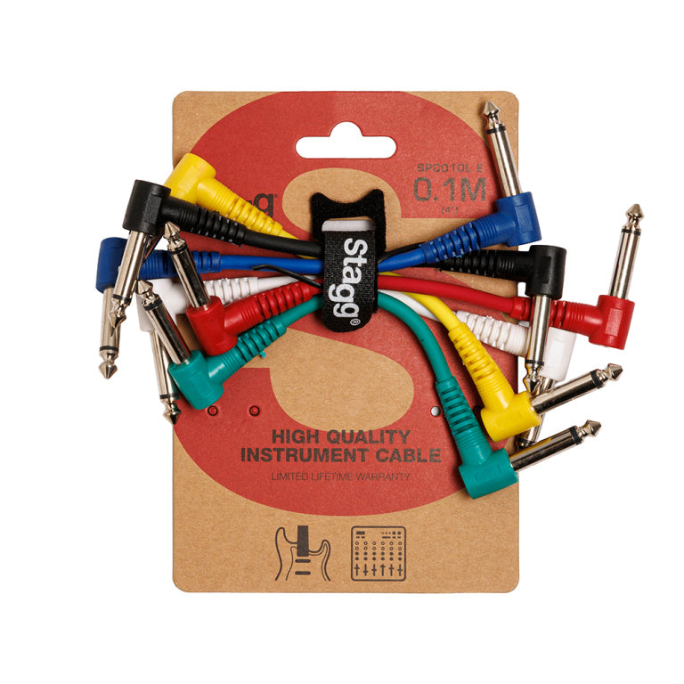 Cable Instrumento Stagg Jack 10cm SPC010L E