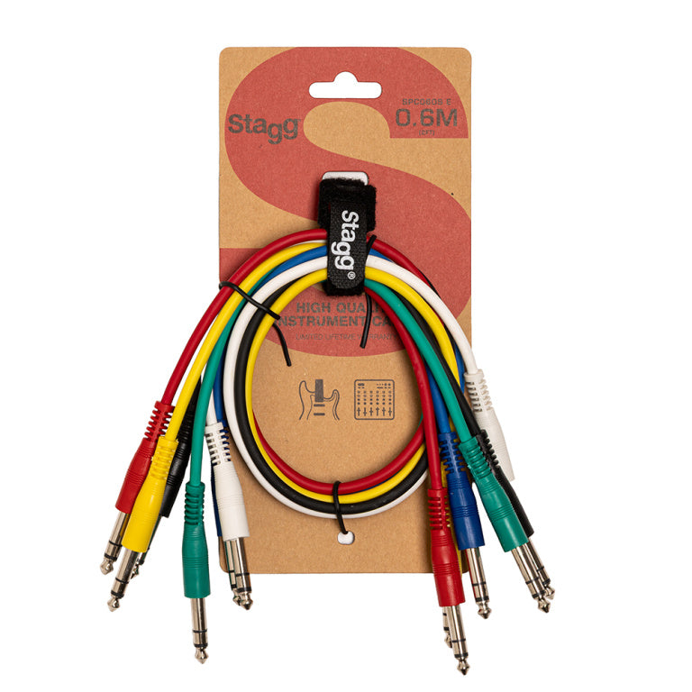 Cable Audio Stagg Jack 60cm SPC060S E