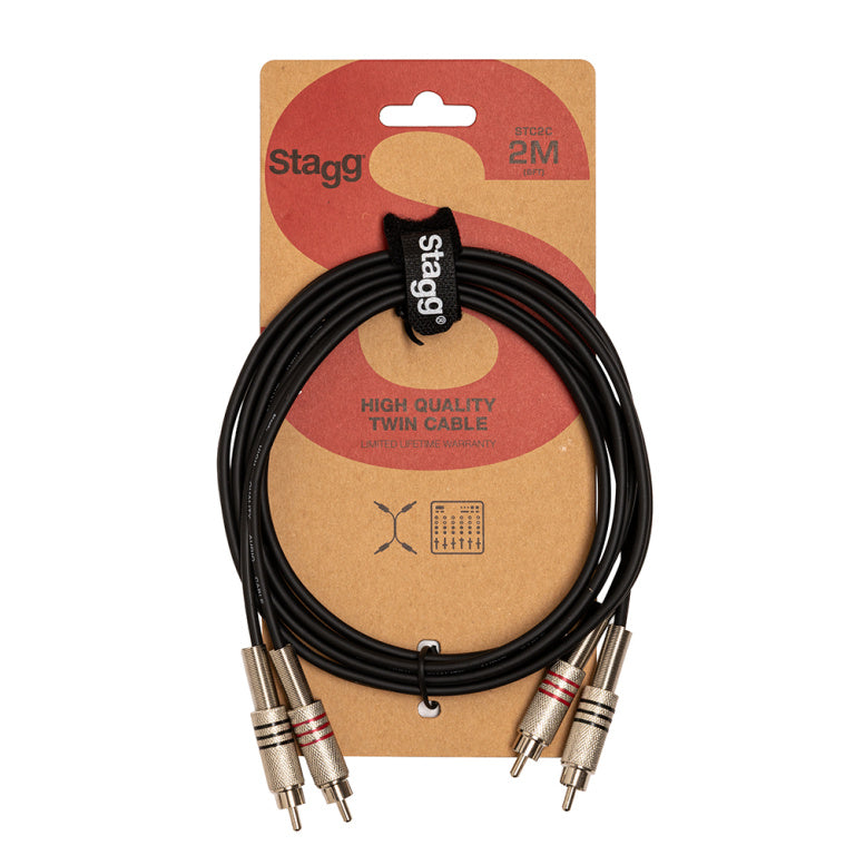 Cable Instrumento Stagg XLR - Jack 1m S-Series SAC1PXM DL