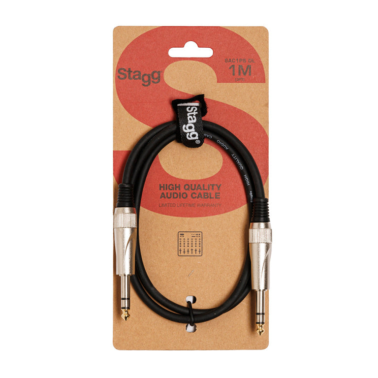 Cable Instrumento Stagg Jack 1m S-Series SAC1PS DL