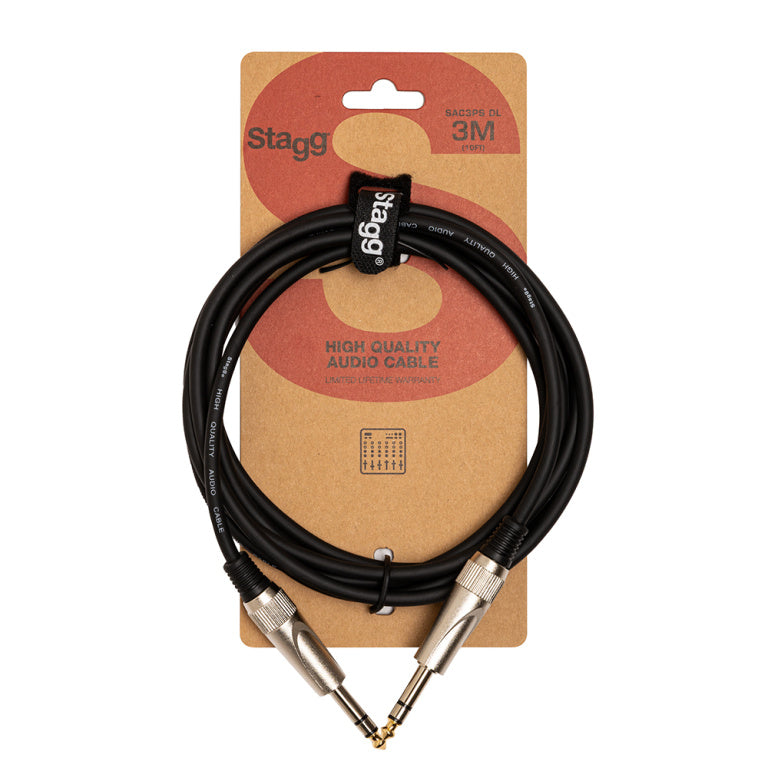 Cable Instrumento Stagg Jack 3m S-Series SAC3PS DL
