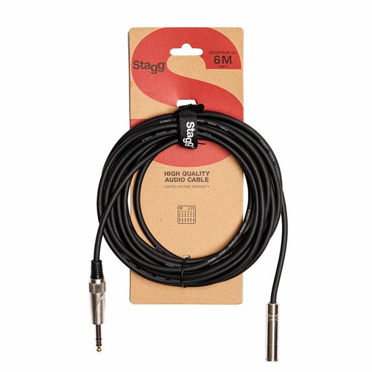 Cable Instrumento Stagg 6m S-Series SAC6PSJS DL