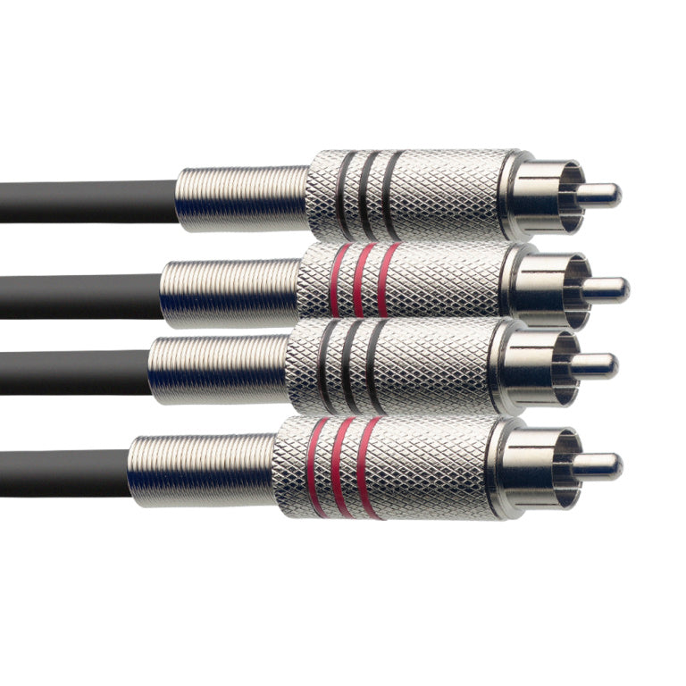 Cable Instrumento Stagg RCA 1m S-Series STC1C
