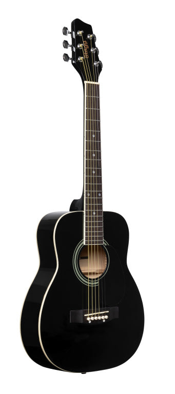 Guitarra Acustica 1/2 Stagg SA20D Dreadnought Negra_01