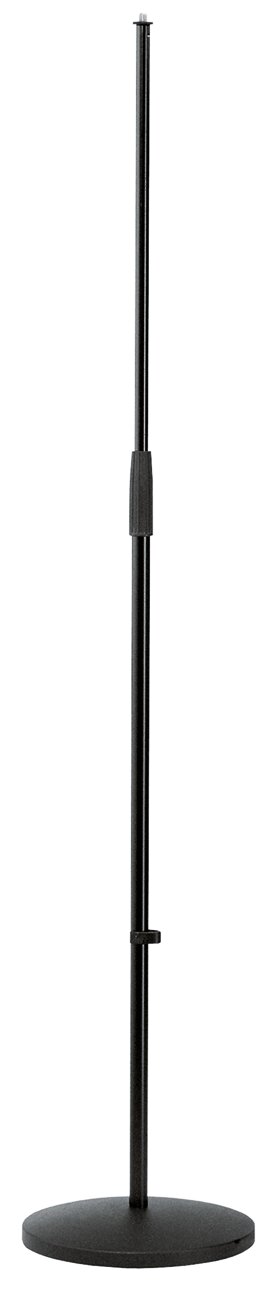 Pie_Microfono_Recto_K&M_260/1_Base_Redonda_Negro_26010_01