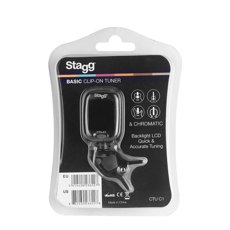 Afinador Pinza Stagg Cromatico Negro CTU-C1_04