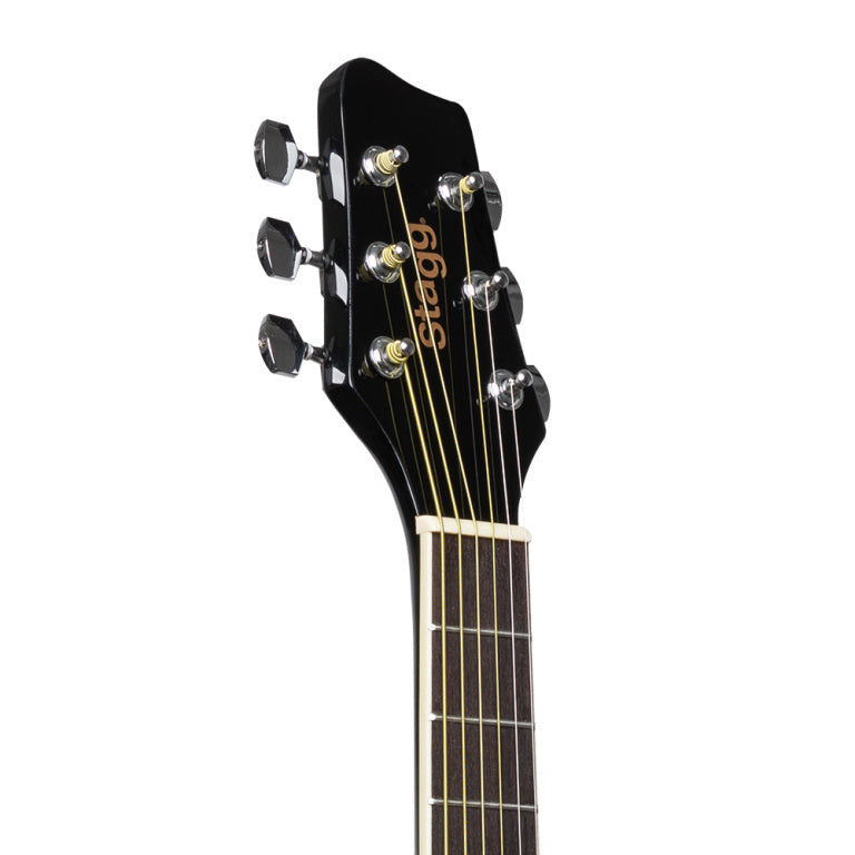Guitarra Acustica 1/2 Stagg SA20D Dreadnought Negra_05